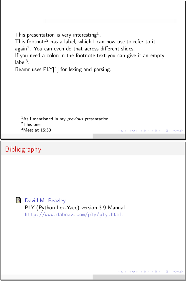 Footnotes example