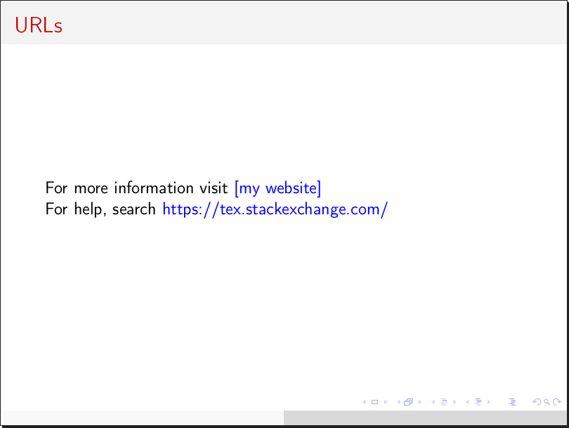 URL example